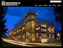 Tablet Screenshot of greenfieldarchitects.net